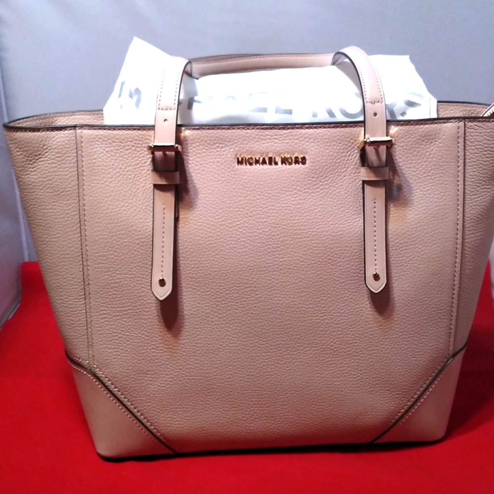 Michael kors Aria large soft pink leather Tote